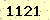 請輸入此驗證碼 : 1121