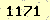 請輸入此驗證碼 : 1171