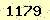 請輸入此驗證碼 : 1179