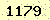 請輸入此驗證碼 : 1179