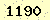 請輸入此驗證碼 : 1190