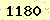 請輸入此驗證碼 : 1180