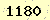 請輸入此驗證碼 : 1180