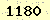 請輸入此驗證碼 : 1180