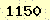 請輸入此驗證碼 : 1150