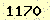 請輸入此驗證碼 : 1170