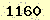 請輸入此驗證碼 : 1160