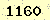 請輸入此驗證碼 : 1160