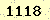 請輸入此驗證碼 : 1118