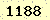 請輸入此驗證碼 : 1188