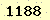 請輸入此驗證碼 : 1188
