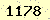 請輸入此驗證碼 : 1178