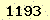 請輸入此驗證碼 : 1193