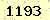 請輸入此驗證碼 : 1193