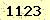 請輸入此驗證碼 : 1123