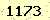 請輸入此驗證碼 : 1173