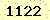 請輸入此驗證碼 : 1122