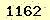 請輸入此驗證碼 : 1162
