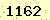 請輸入此驗證碼 : 1162