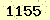 請輸入此驗證碼 : 1155