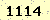 請輸入此驗證碼 : 1114