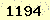 請輸入此驗證碼 : 1194