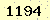 請輸入此驗證碼 : 1194