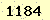 請輸入此驗證碼 : 1184