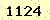 請輸入此驗證碼 : 1124