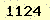 請輸入此驗證碼 : 1124