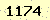 請輸入此驗證碼 : 1174