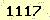 請輸入此驗證碼 : 1117