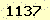 請輸入此驗證碼 : 1137
