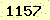 請輸入此驗證碼 : 1157