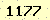 請輸入此驗證碼 : 1177