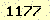 請輸入此驗證碼 : 1177