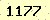 請輸入此驗證碼 : 1177