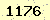 請輸入此驗證碼 : 1176