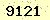 請輸入此驗證碼 : 9121