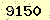 請輸入此驗證碼 : 9150