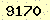 請輸入此驗證碼 : 9170
