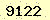 請輸入此驗證碼 : 9122