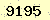 請輸入此驗證碼 : 9195
