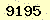 請輸入此驗證碼 : 9195