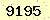請輸入此驗證碼 : 9195