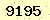 請輸入此驗證碼 : 9195