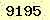請輸入此驗證碼 : 9195