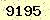 請輸入此驗證碼 : 9195