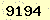 請輸入此驗證碼 : 9194