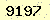 請輸入此驗證碼 : 9197
